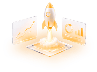 Celebration of the crypto trading platform's first public launch milestone